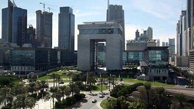 Precinct Building 6 in the DIFC is one of the few freehold buildings not directly owned by the financial free zone. Randi Sokoloff / The National