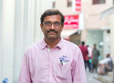 Illias Khan at Kuwaiti mosque, Deira. Leslie Pableo for The National