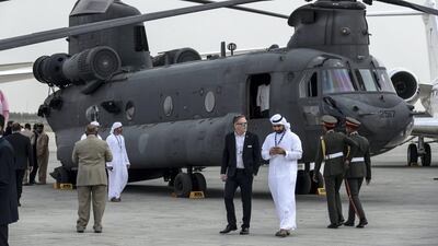 The third day of Dubai Airshow at World Central.