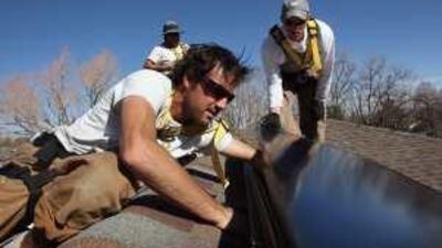 Namasté Solar and other alternative energy companies are expected to benefit from Barack Obama's economic stimulus programme.