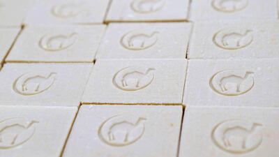 While about 70 per cent of sales go to retailers, The Camel Soap Factory's first export shipment to Germany last October was followed by repeat orders. Antonie Robertson / The National