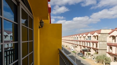 The view from the balcony. Chris Whiteoak / The National