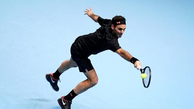 Roger Federer. PA