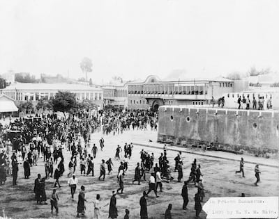 Marja Square in 1895, once Ottoman reconstruction was under full swing. Photo: REM Bain, Library of Congress