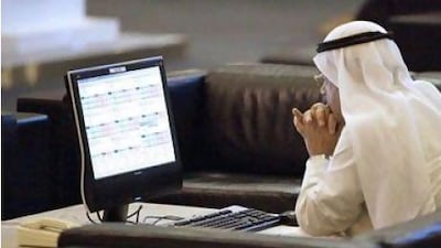 Dubai stocks fell 1.2 per cent yesterday. Jaime Puebla / The National