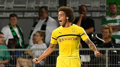 Axel Witsel joined Borussia Dortmund after the World Cup. EPA