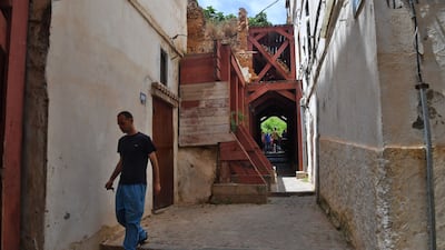 The Casbah of Algiers is a Unesco-listed rabbit warren of 16th-century battlements and Ottoman palaces, which has been falling into disrepair. All photos: AFP