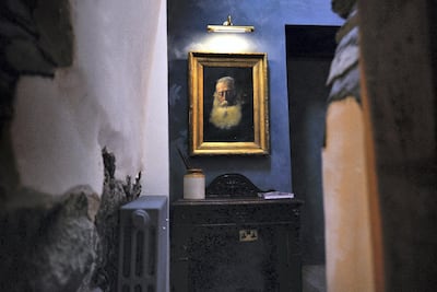 Stef Burgon admits to finding an eye for vintage art while exploring the markets and thrift stores of Europe. Courtesy Kilmartin Castle