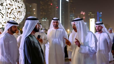 Sheikh Mohammed bin Rashid, Vice President and Ruler of Dubai, received dignitaries, foreign investors and other well-wishers at a Ramadan gathering at the Museum of the Future. All pictures: Dubai Media Office