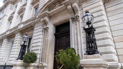 The exterior of the former Bow Street Police Station, which has been converted into a luxury boutique hotel and also houses the new Bow Street Police Museum, is pictured in Covent Garden, central London on May 27, 2021. / AFP / Niklas HALLE'N