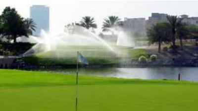 The challenging 11th hole at the Four Seasons Golf Club.