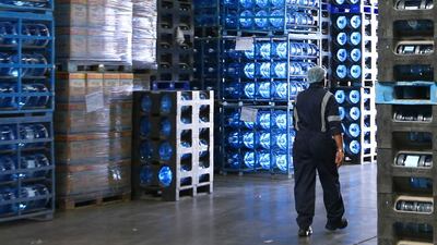 The new facilities will increase capacity by 60 per cent to 52 million cases of bottled water a year from 32 million cases today. Delores Johnson / The National