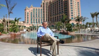 Sol Kerzner invested Dh2.2 billion (US600 million) in the 1, 600 room-Atlantis, The Palm. The hotel is due to throw a US$ 30 million launch party tonight, the Middle East's biggest opening gala.