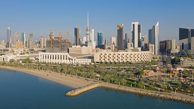 The National Assembly in Kuwait City, which will discuss the Gulf country’s 2023-2027 work programme on Tuesday. Reuters