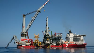 Offshore work in the West Nile Delta, Egypt. Photo: BP