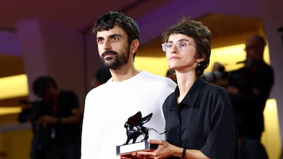 Israeli filmmakers Yuval Abraham and Rachel Szor directed Naza, which won the Special Jury Prize at the Venice Film Festival. Reuters