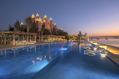 For views of Palm Jumeirah and Atlantis, The Palm, head over to White Beach Dubai.