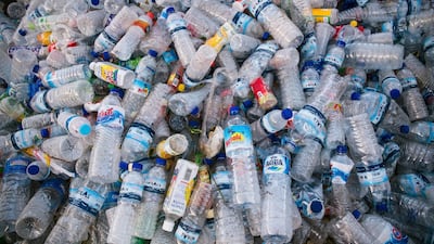 Dubai restaurants are opting to serve filtered tap water to cut back on plastic use. One plastic bottle takes 500 years to break down. Getty