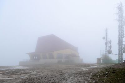 The arrival building of the Stresa to Mottarone cableway. AFP