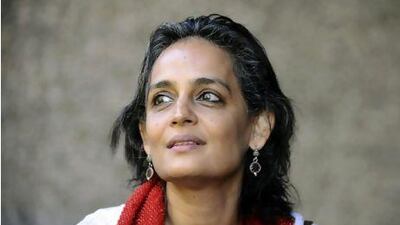 Arundhati Roy, author of Walking with the Comrades. Axel Schmidt / AFP