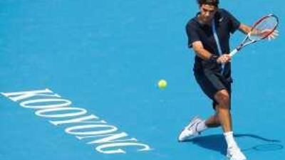 Roger Federer was satisfied with his form after beating Fernando Verdasco.
