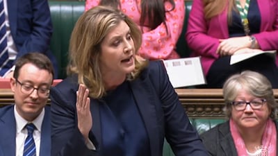 Penny Mordaunt's parliamentary appearances have won her praise among MPs. PA