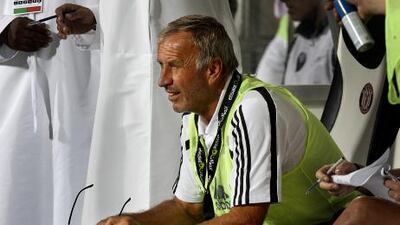 Josef Hickersberger was coach when Al Wahda won the Pro League title in 2009/10.