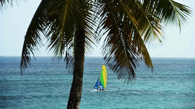 A beach in Bridgetown, Barbados. Jewel Samad / AFP