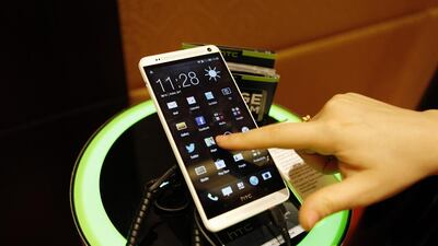 Smartphone users are making fewer calls. Sarah Dea / The National