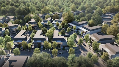 Homes at Arada's new project Azalea will range from two-bedroom townhouses to six-bedroom villas. Photo: Arada