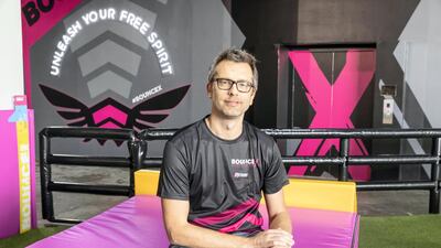 Bounce Middle East CEO Doran Davies. Antonie Robertson / The National
