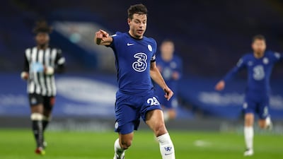 Cesar Azpilicueta - 7: Saw goal-bound header blocked after six minutes and often became over-lapping full-back down right from his position in back three. AP