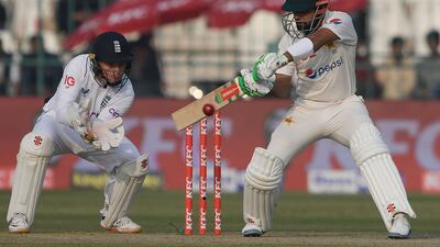 Pakistan captain Babar Azam scored 75 off 95 balls. AFP