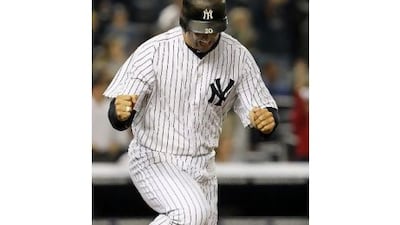 A month past his 40th birthday, Jorge Posada took some time to sink in the fact that he had clinched the winning hit with an eighth-inning two-run single against the Tampa Bay Rays.