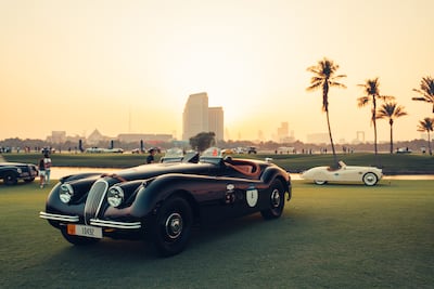 David Gandy's 1954 Jaguar XK120. Photo: Jaguar