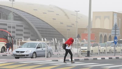 Winds could whip up blowing dust clouds on Thursday across the UAE.