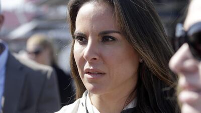 Mexican actress Kate Del Castillo. AP