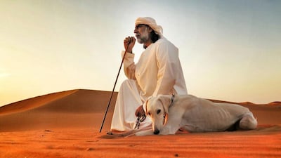 Hamad Al Ghanem is founder and owner of the Salukis of Arabia Club. Courtesy Hamad Al Ghanem