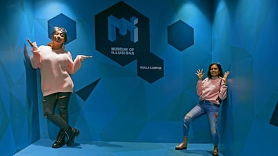 There will also be an Ames Room, where you will appear to grow or shrink in size depending on your proximity to the exhibit