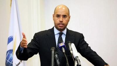 The removed pages tried to build the narrative that Saif Qaddafi has popular support in Libya and the people want a return of the Qaddafi family. EPA