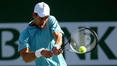 Novak Djokovic's last match was his defeat to Nick Kyrgios in the fourth round at Indian Wells. Matthew Stockman / Getty Images