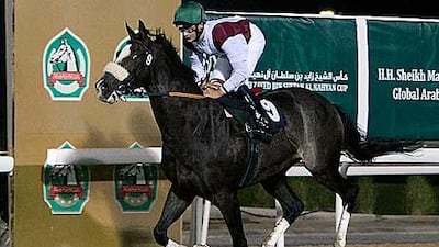 Harry Bentley, a teenager from England, rode McCartney to victory last night.