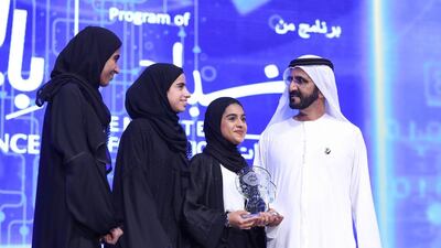 The finals of the Think Science Competition, a national programme of the Emirates Foundation, featured the best of this year’s 640 entries – 515 from schools and 125 from universities, an increase of 35 per cent.