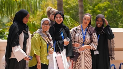 New teachers are ready to continue their educational journey in the UAE. Pawan Singh for The National