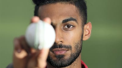 Ansh Tandon ahead of his trip to India to train with IPL franchise Punjab Kings. Chris Whiteoak / The National