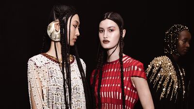 Sara Chraibi's spring/summer 2023 presentation. Photo: Dominique Maitre Paris France