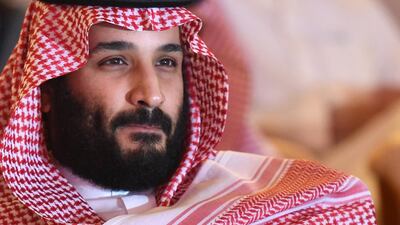 This photo taken on October 24, 2017 shows Saudi Crown Prince Mohammed bin Salman attending the Future Investment Initiative (FII) conference in Riyadh. On Monday, US secretary of state Rex Tillerson called the Saudi crown prince to discuss terrorism. Fayez Nureldine / AFP
