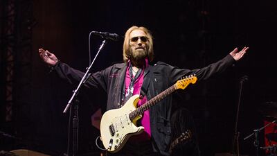 Tom Petty performing in San Diego on September 17, 2017. AP