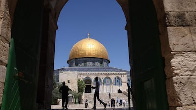 Jerusalem's al-Aqsa mosque compound, the third holiest site of Islam. AFP