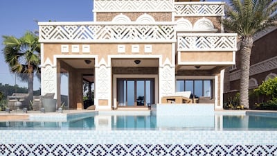 The five-bedroom villa at Balqis Residence sells for up to Dh32 million. Rebecca Hobday